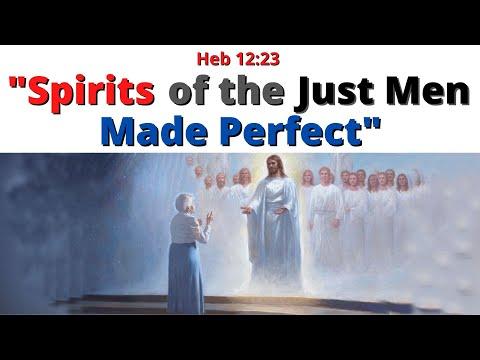 Who Are the “Spirits of the Just Men made Perfect”? (Heb 12:23) | 15 mins. | Pr. Michael Pedrin