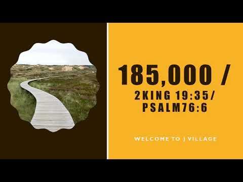 46- 185,000  / Psalm 76:6 / 2King 19:35/