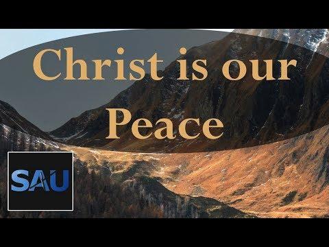 Christ is our Peace || Ephesians 2:13-14 || October 30th, 2018 || Daily Devotional