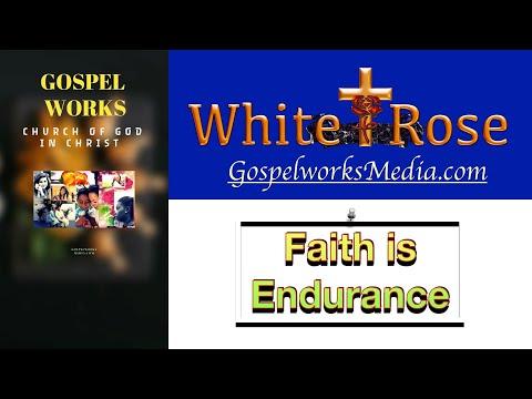Faith is Endurance, is the #COGIC Sunday School title for 9/18/22 and is a study of Hebrews 12:1-11.