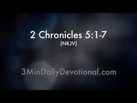 2 Chronicles 5:1-7 (3minDailyDevotional) (#103)