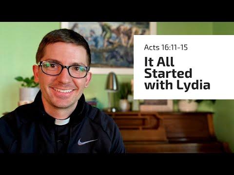 It All Started with Lydia (Acts 16:11-15)