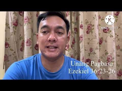 Ang Pagninilay sa Unang Pagbasa, Huwebes, August 18, 2022, Ezekiel 36:23-26