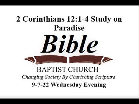 2 Corinthians 12:1-4 - Study on Paradise
