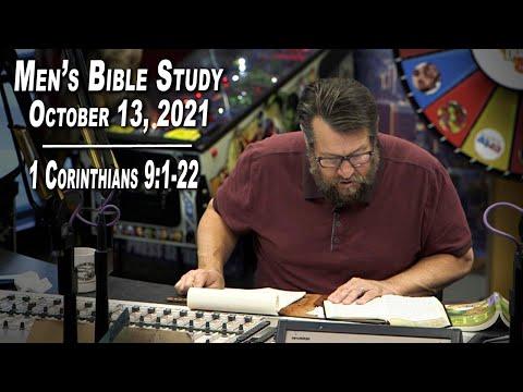 1 Corinthians 9:1-27 | Men's Bible Study by Rick Burgess - LIVE - October 13, 2021