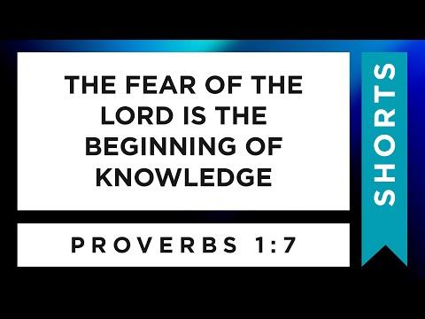 PROVERBS 1:7 - Bible Offline