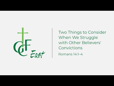 GCF East Live Sunday Worship Service January 9, 2022 | Romans 14:1–4