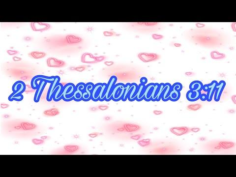 2 Thessalonians 3:11 | Daily Verse | Christian's | ERAS Official