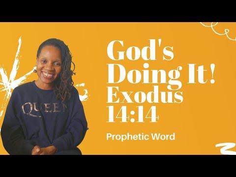 Prophetic Word - God's Doing It! Exodus 14:14 - Dream Interpretation - Feb 17 2021