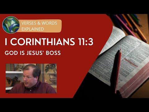 1 Cor. 11:3 - God is Jesus' Boss - Mark Jones & J. Dan Gill - Commentary