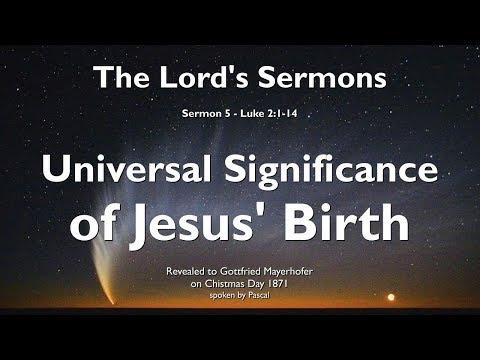 Universal Significance of Jesus' Birth... Christmas ❤️ Jesus explains Luke 2:1-14