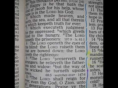 AaliYah Yisrael reading Psalms 146:5-10