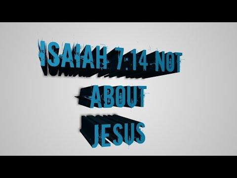 ISAIAH 7:14 IS NOT JESUS!!!! IT'S MAHERSHALALHASHBAZ ■ Scripture meditation