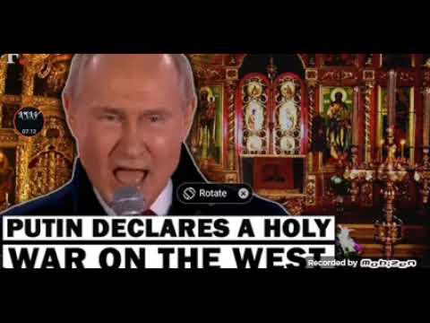 Putin declares a holy war on Babylon. Ezekiel 38:1-4