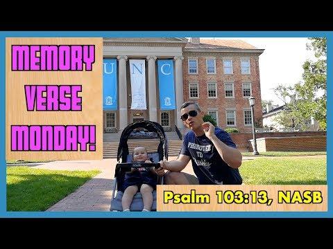 Psalm 103:13 | Memory Verse Monday with Gloria!