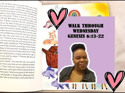 WALK THROUGH WEDNEDSAY | GENESIS 6:13-22  | #CROSSWAYSCRIPTUREJOURNAL #BIBLESTUDY #BOOKOFGENESIS
