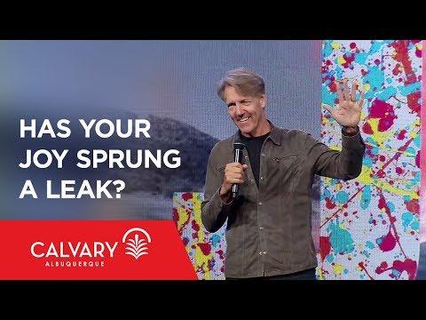 Has Your Joy Sprung a Leak? - Philippians 3:1-3 - Skip Heitzig