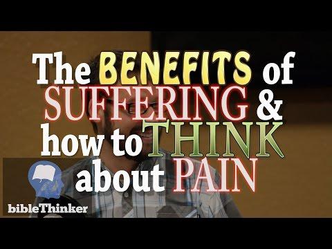 How to THINK about PAIN &amp; the benefits of suffering - 1 Peter 4:1-5