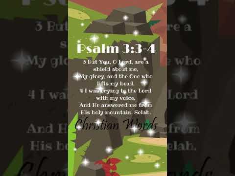 Psalm 3:3-4 / Salmo 3:3-4 Christianwords.com