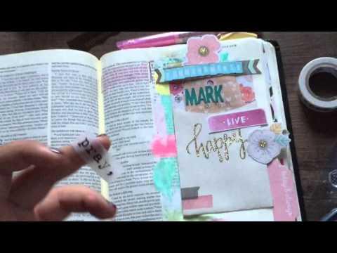 Bible Journaling with Florence Antonette- Mark 12:30-31