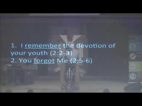 Broken Cisterns - Jeremiah 2:1-13.  Sermon by Phil Severn