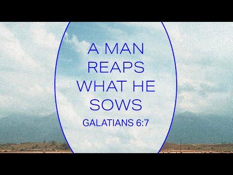Verse of the day | Galatians 6:7 | five minute devo