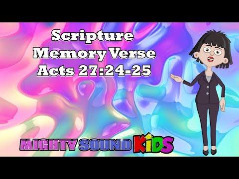 Acts 27:24-‬25 -- Scripture Memory Verse – Mighty Sound Kids‬‬‬‬‬‬‬‬‬‬‬‬‬‬‬‬‬‬‬‬‬‬‬‬‬‬‬‬‬‬‬‬‬‬‬‬