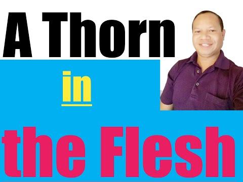 II CORINTHIANS 12: 7-10 # A Thorn in the Flesh