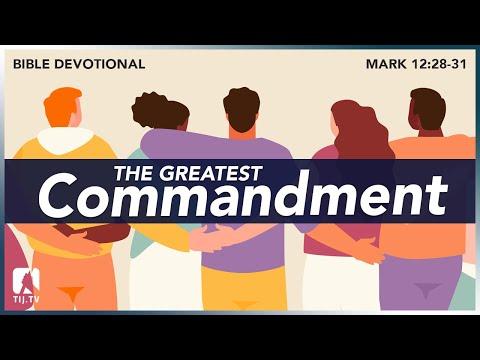 112. The Greatest Commandment - Mark 12:28-31