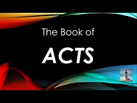 Bible Study: Acts 1:1-7
