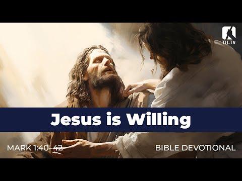 11. Jesus is Willing -  Mark 1:40–42