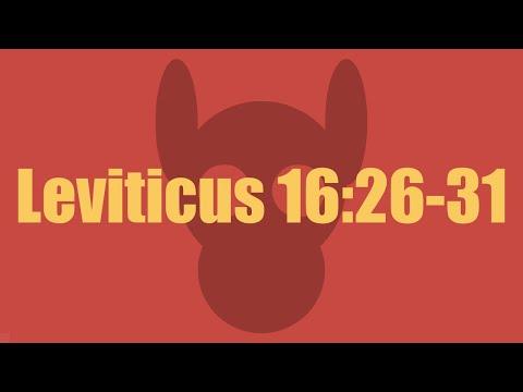 Leviticus 16:26-31