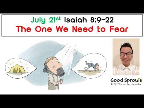 20200721 Isaiah 8:9-22 | Daily Bible for Kids with pastor Isaac KCQ Good Sprouts 퀸즈한인교회 초등부 이현구 목사