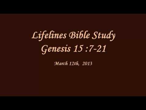 Genesis 15:7-21 Bible Study 3-12-13