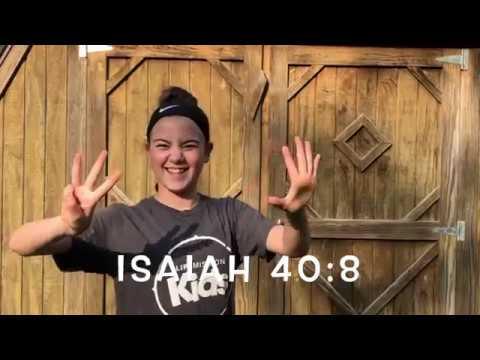 Isaiah 40:8 Bible Verse Song And Movements