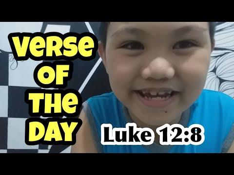 VERSE OF THE DAY - LUKE 12:8 | ChlydeEboy's Vlogs