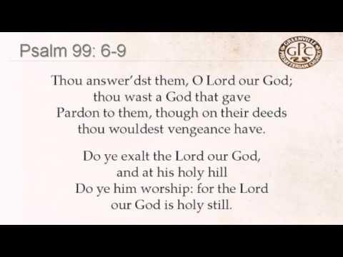 Psalm 99:6-9  Greenville Presbyterian Church 1650 Scottish Psalter Singing 01-22-2017 PM