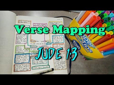How to Study the Bible- Verse Mapping Jude 1:3
