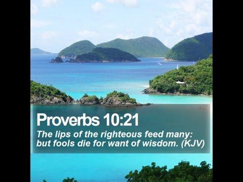 Proverbs 10:21