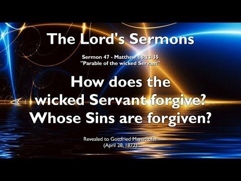 How does the wicked Servant forgive and whose Sins are forgiven? ❤️ Jesus explains Matthew 18:23-35