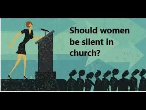 Should women remain silent in church? 1 Corinthians 14:34-35 Explained.