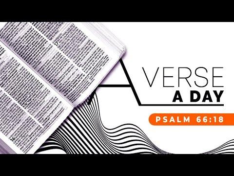 A Verse a day-Psalm 66:18