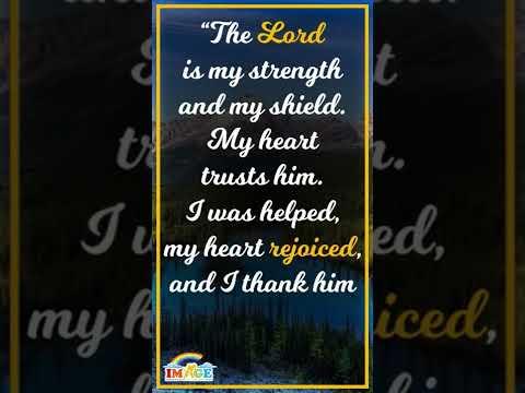 INSPIRATIONAL QUOTE | Psalm 28:7