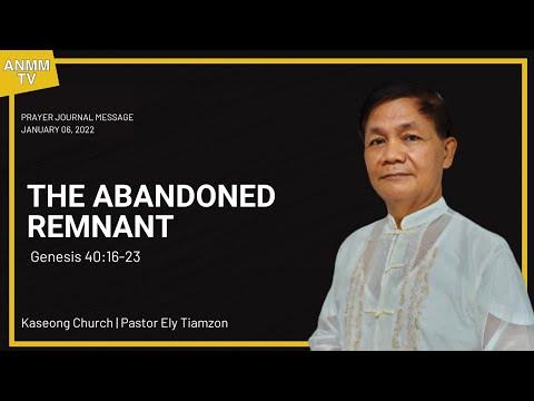 The Abandoned Remnant (Genesis 40:16-23)