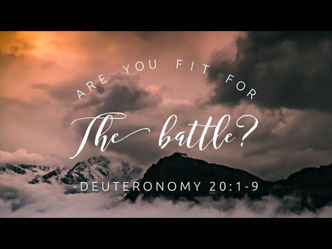 Are you fit for the battle? || Deuteronomy 20:1-9 || Ps. Mario Catalano