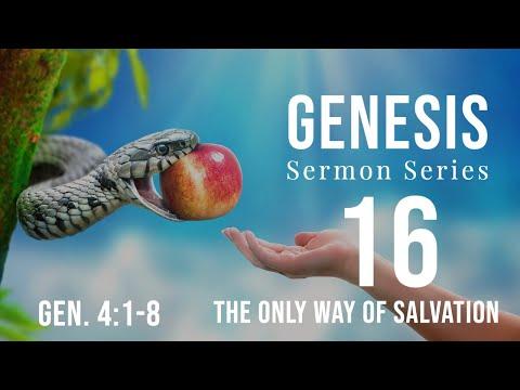 Genesis Sermon Series 16. The Only Way of Salvation. Genesis 4:1-8