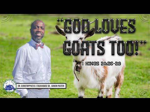 "God Loves Goats Too !" (1 Kings 20:26-29; NRSV) - September 26, 2021