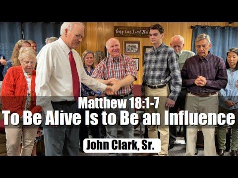 New Testament Study: Matthew 18:1-7 with John D. Clark, Sr.