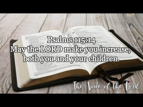 Psalms 115:14 The Voice of the Lord  May 24, 2022 by Pastor Teck Uy