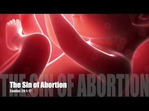 The Sin of Abortion Exodus 20:1-17 Pastor Dia Moodley Spirit of Life Church Bristol 10/2/2019